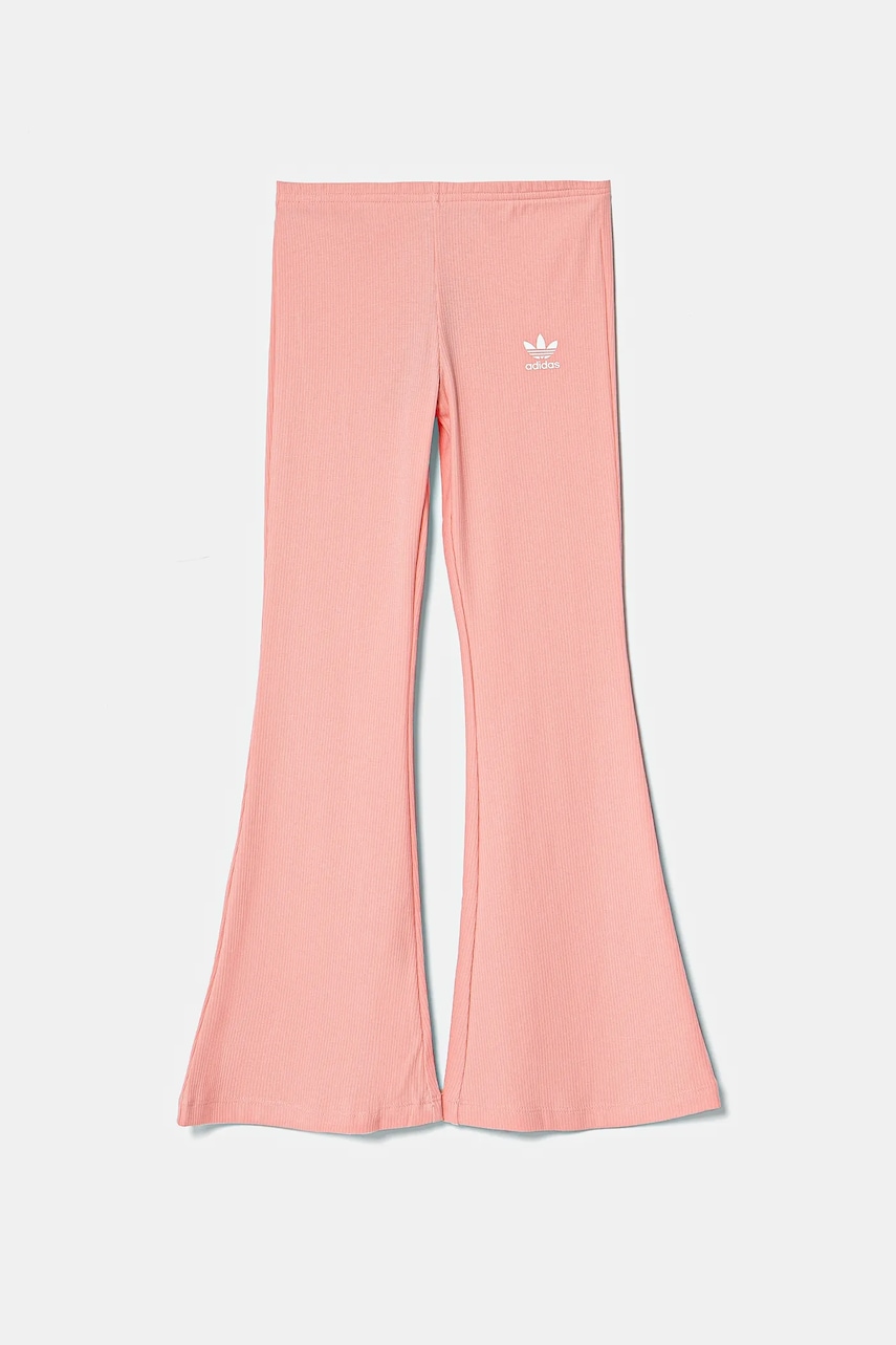 Детские брюки adidas Originals цвет розовый однотонные JC8438 Детские брюки adidas Originals цвет розовый однотонные JC8438