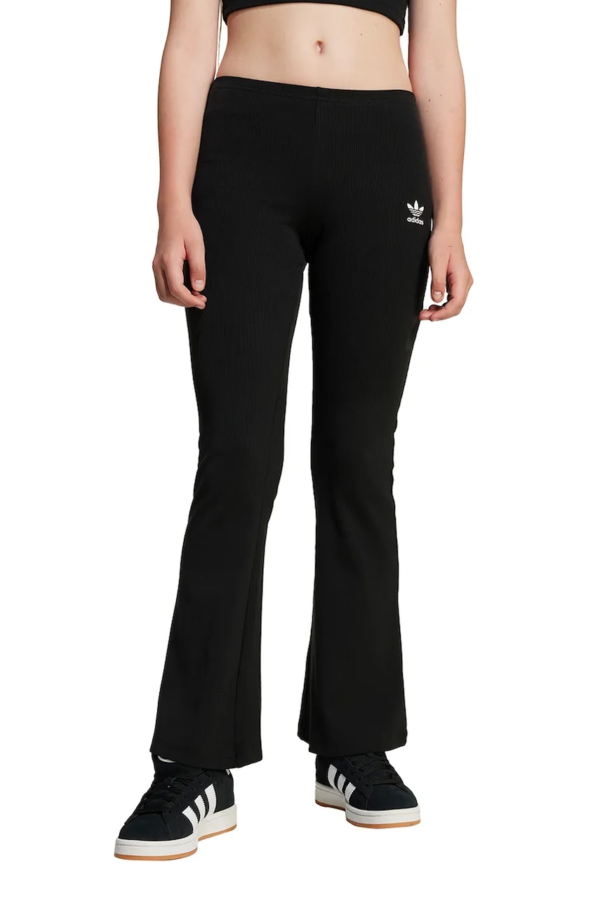 adidas Originals pantaloni copii culoarea negru, neted, JC8437 adidas Originals pantaloni copii culoarea negru, neted, JC8437