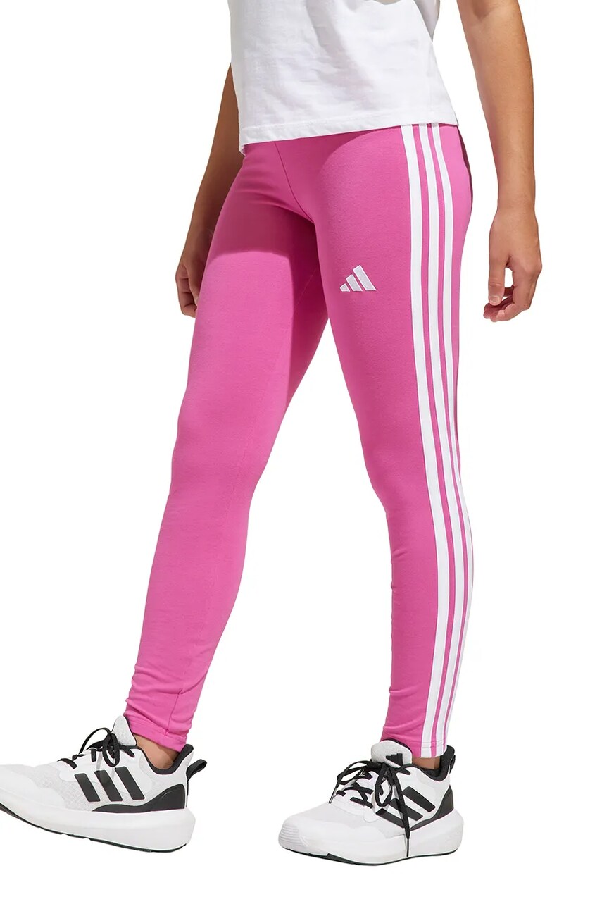 adidas leggins copii culoarea roz, cu imprimeu, JJ3450