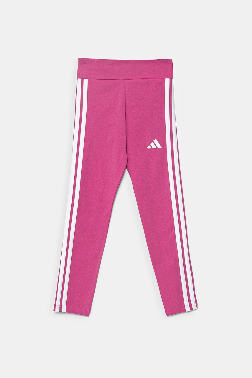 Детские леггинсы adidas цвет розовый с аппликацией JJ3450 Детские леггинсы adidas цвет розовый с аппликацией JJ3450