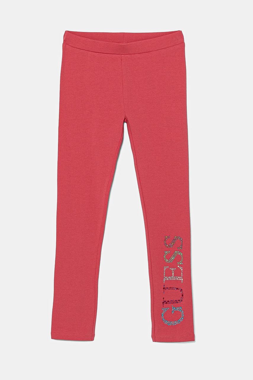 

Детски клин Guess в розово с апликация J4GB10 J1314, Розов