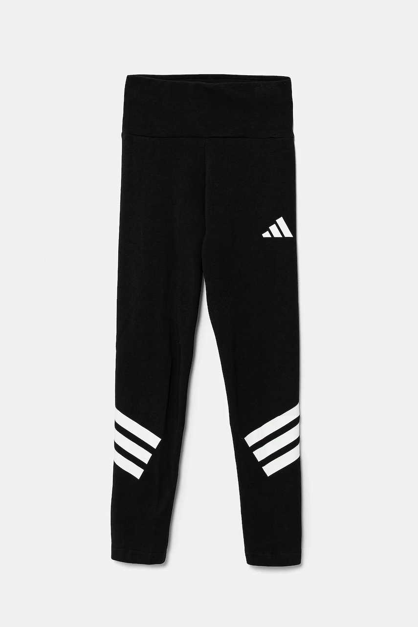 adidas leggins copii culoarea negru, cu imprimeu, JC7567