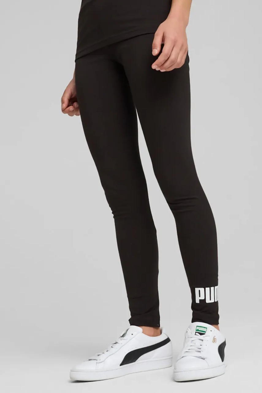 Puma leggins copii ESS No. 1 Logo Leggings culoarea negru, cu imprimeu, 684904