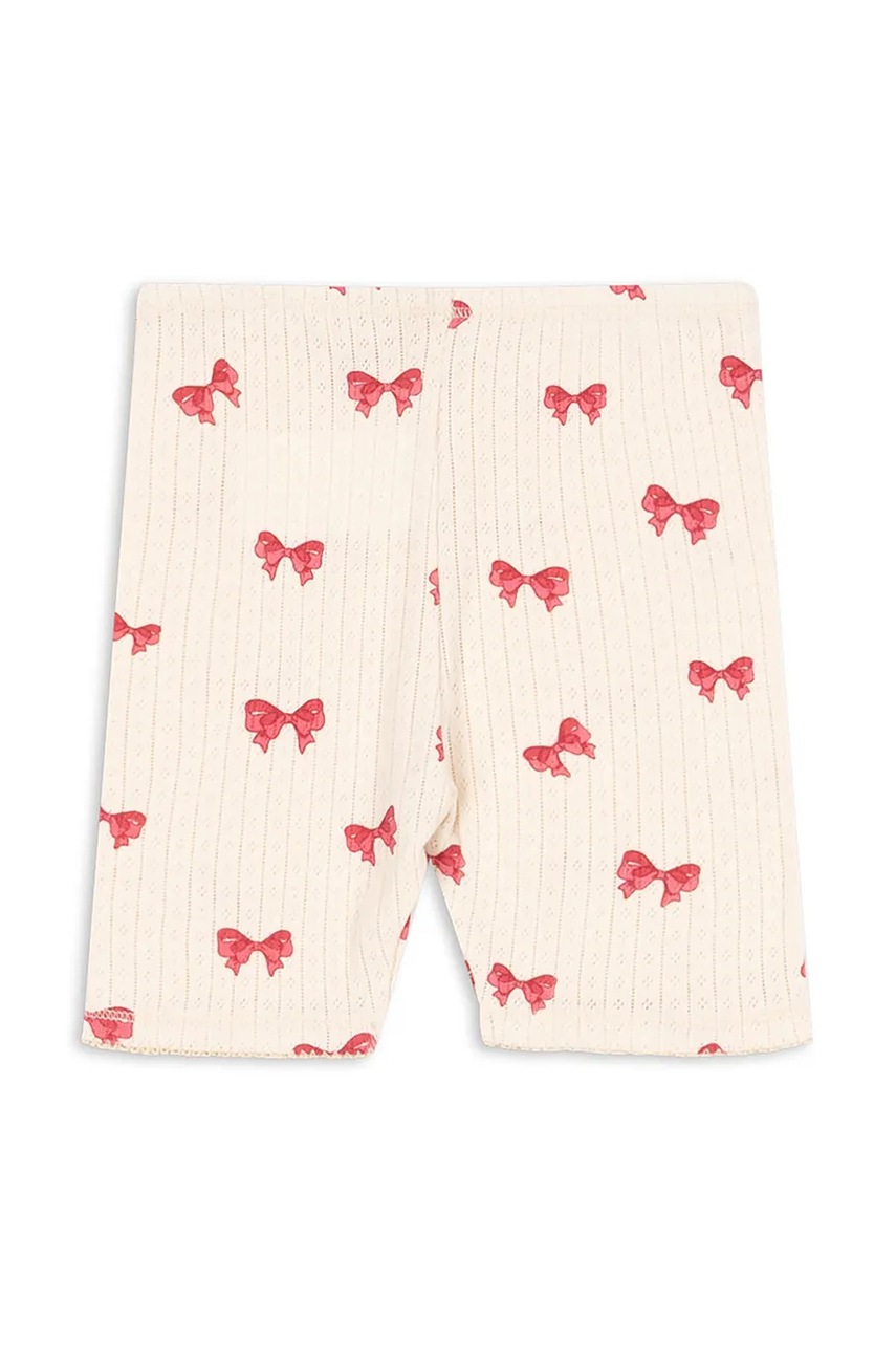 Леггинсы Konges Sløjd MINNIE SHORT LEGGING GOTS цвет бежевый KS103149