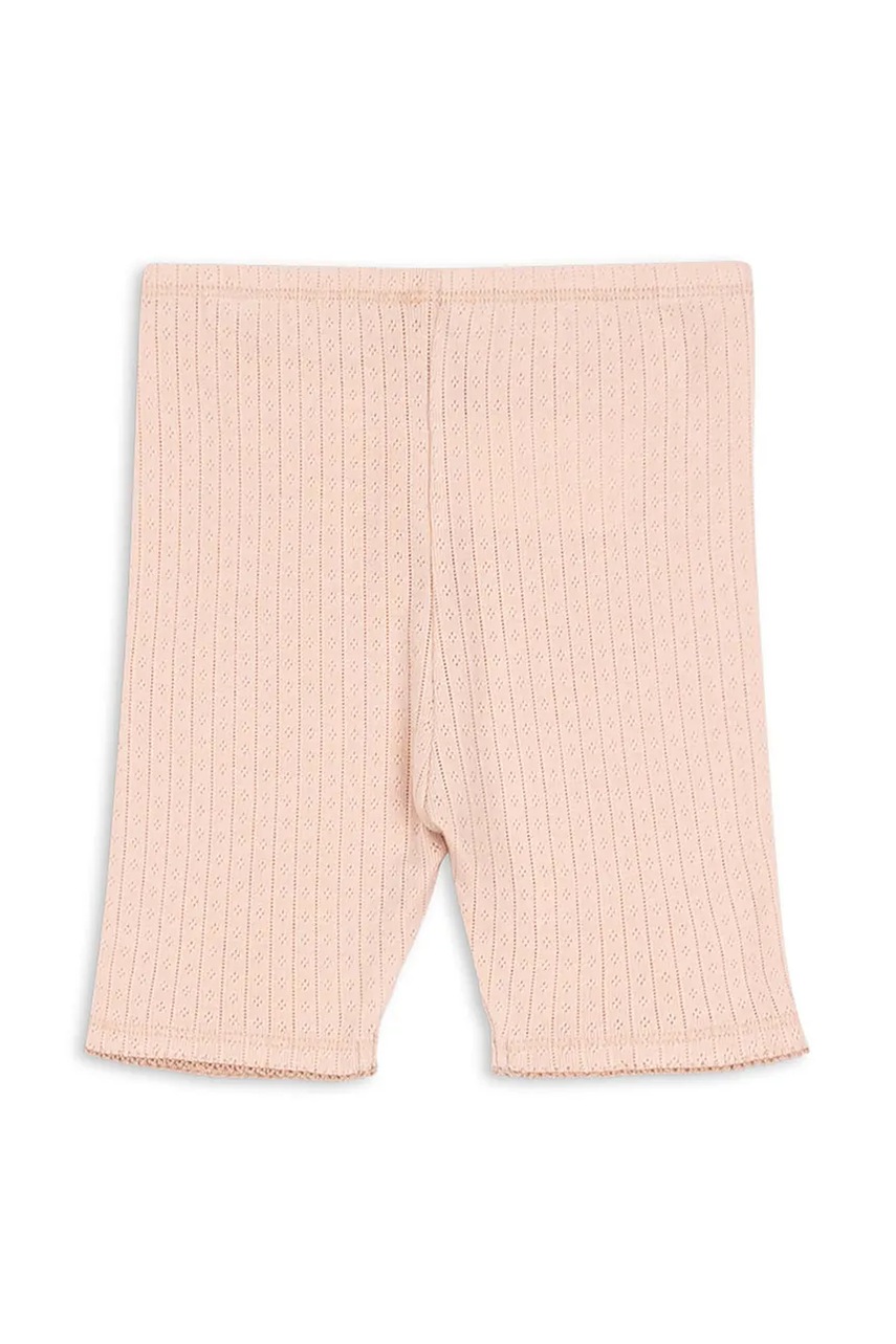 Легінси Konges Sløjd MINNIE SHORT LEGGING GOTS колір рожевий KS103149