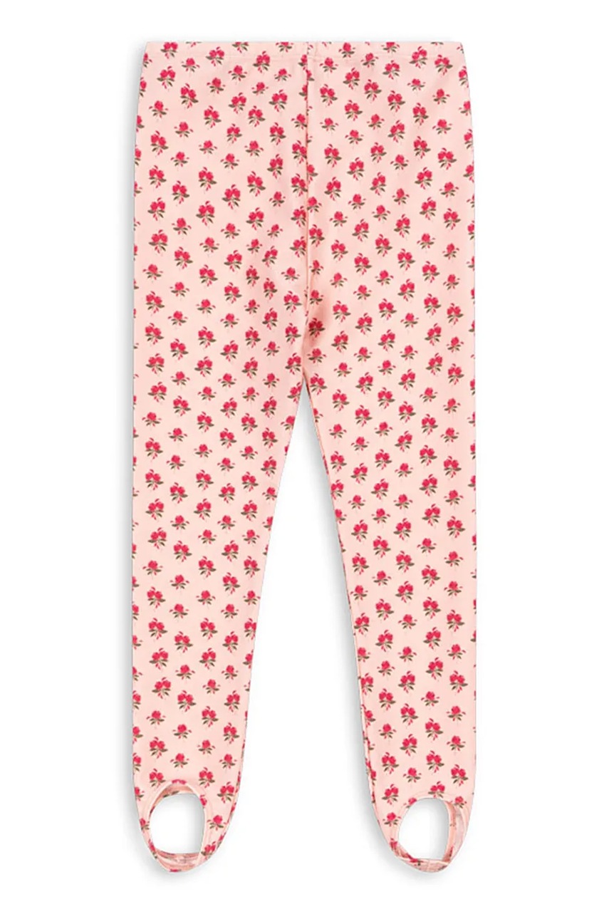 Детские леггинсы Konges Sløjd MOUSSE LEGGING цвет розовый с узором KS103248