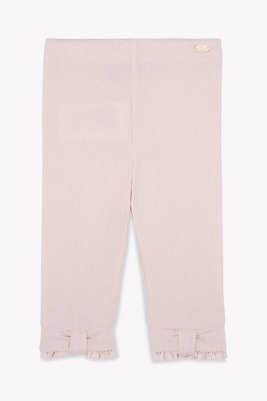 Tartine et Chocolat leggins bebe culoarea roz, neted, CA24001