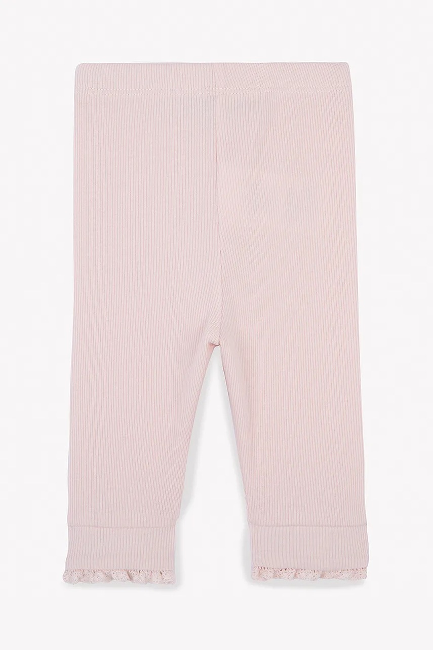 Легінси для немовлят Tartine et Chocolat колір рожевий однотонні CA24001