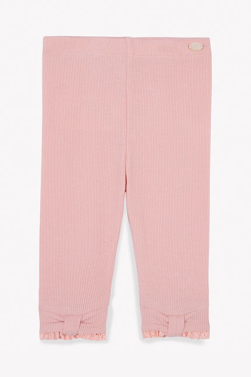 Tartine et Chocolat leggins bebe culoarea roz, neted, CA24001