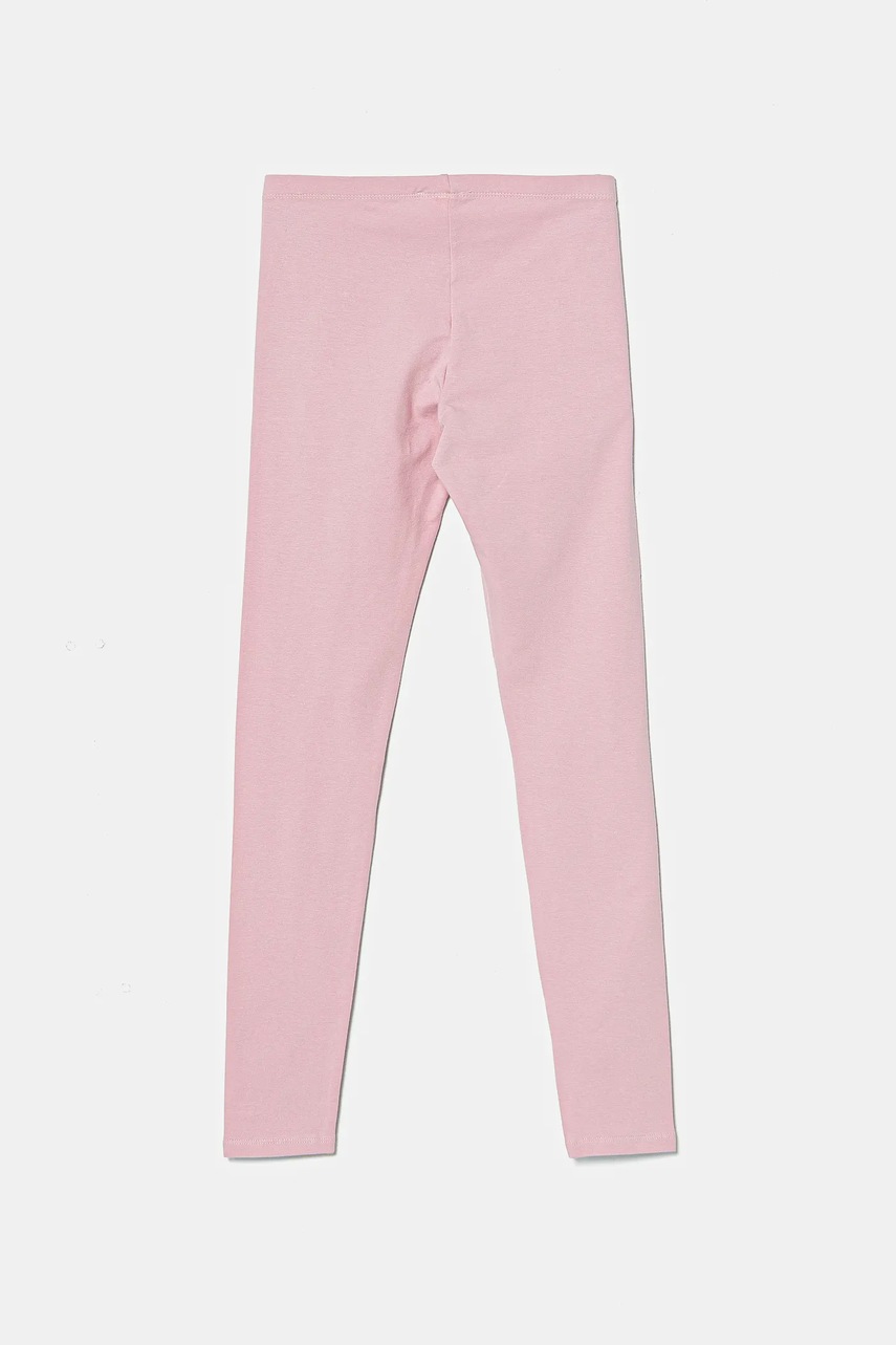 Детские леггинсы United Colors of Benetton цвет розовый однотонные 3MT1CF02G