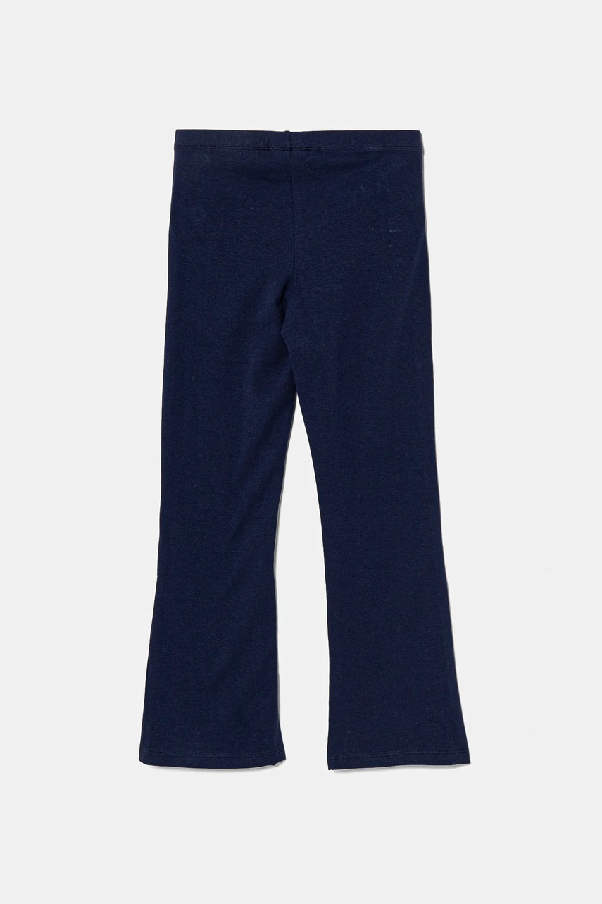 Детские леггинсы United Colors of Benetton цвет синий однотонные 3MT1CF037