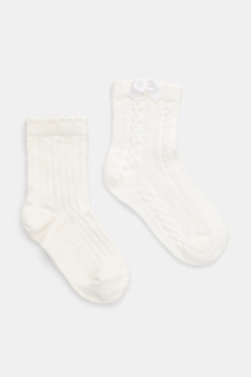 Levně Kojenecké ponožky United Colors of Benetton béžová barva, 6AO50702V
