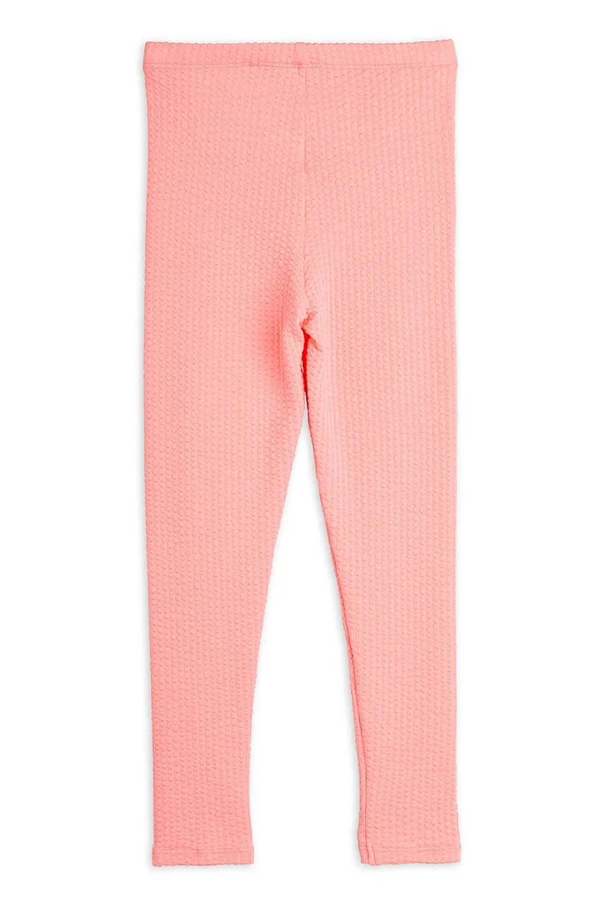 Дитячі легінси Mini Rodini Violin колір рожевий з аплікацією 2523011328