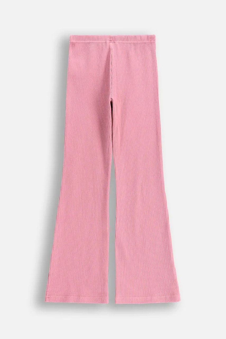 Детские леггинсы Coccodrillo цвет розовый однотонные EVERYDAY GIRL