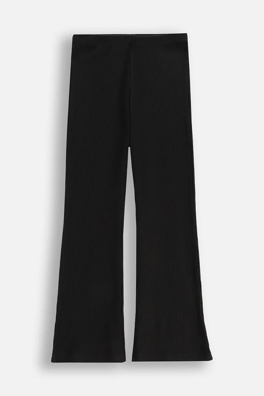 Coccodrillo leggins copii culoarea negru, neted, EVERYDAY GIRL Coccodrillo leggins copii culoarea negru, neted, EVERYDAY GIRL
