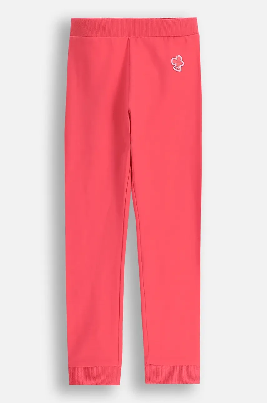 Coccodrillo leggins copii culoarea roz, uni, MAXITROPIC GIRL KIDS