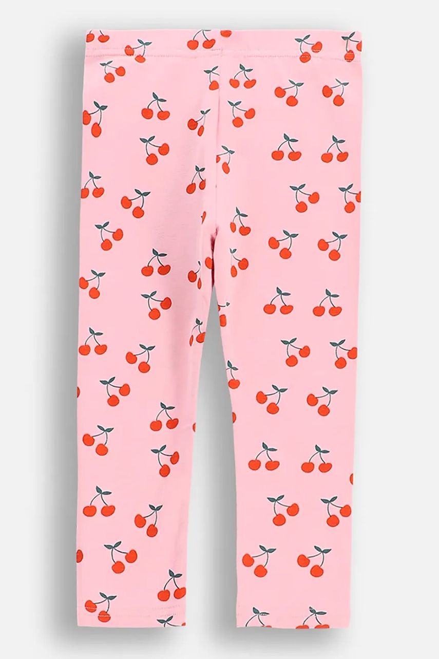 Детские леггинсы Coccodrillo цвет розовый узор MAXITROPIC GIRL NEWBORN