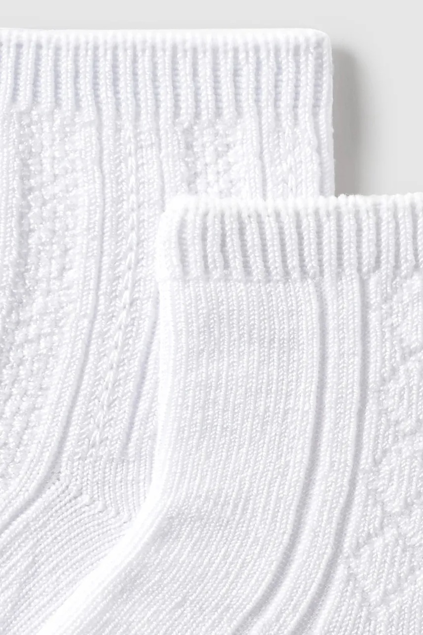 Детские носки Mayoral Newborn 2 шт цвет белый 9863 в Черновцах Детские носки Mayoral Newborn 2 шт цвет белый 9863 в Черновцах