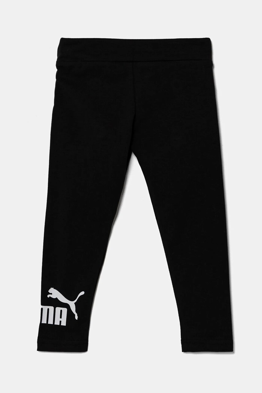 Puma leggins copii ESS No. 1 Logo Leggings culoarea negru, cu imprimeu, 684936