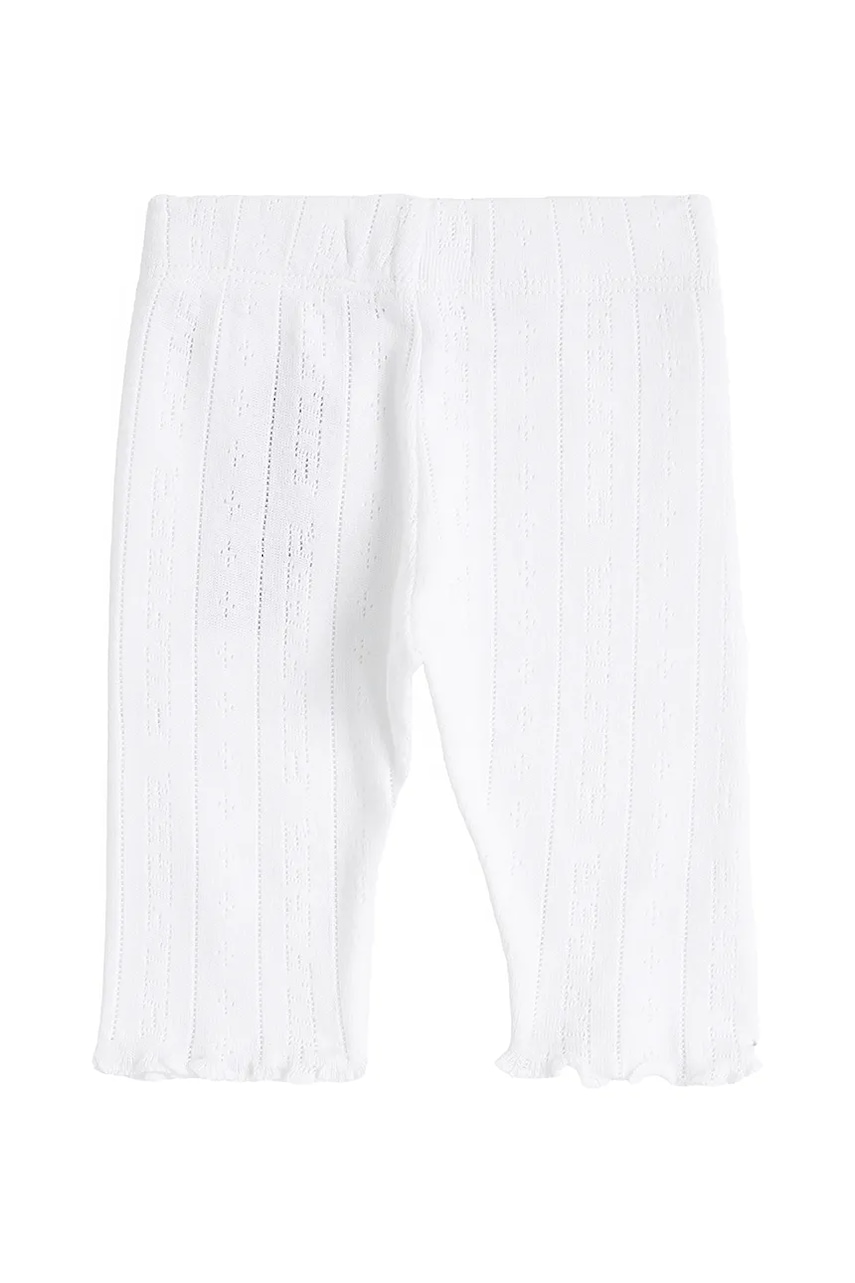 Дитячі бавовняні легінси Tommy Hilfiger колір білий однотонні KN0KN02035 в Рівному Дитячі бавовняні легінси Tommy Hilfiger колір білий однотонні KN0KN02035 в Рівному