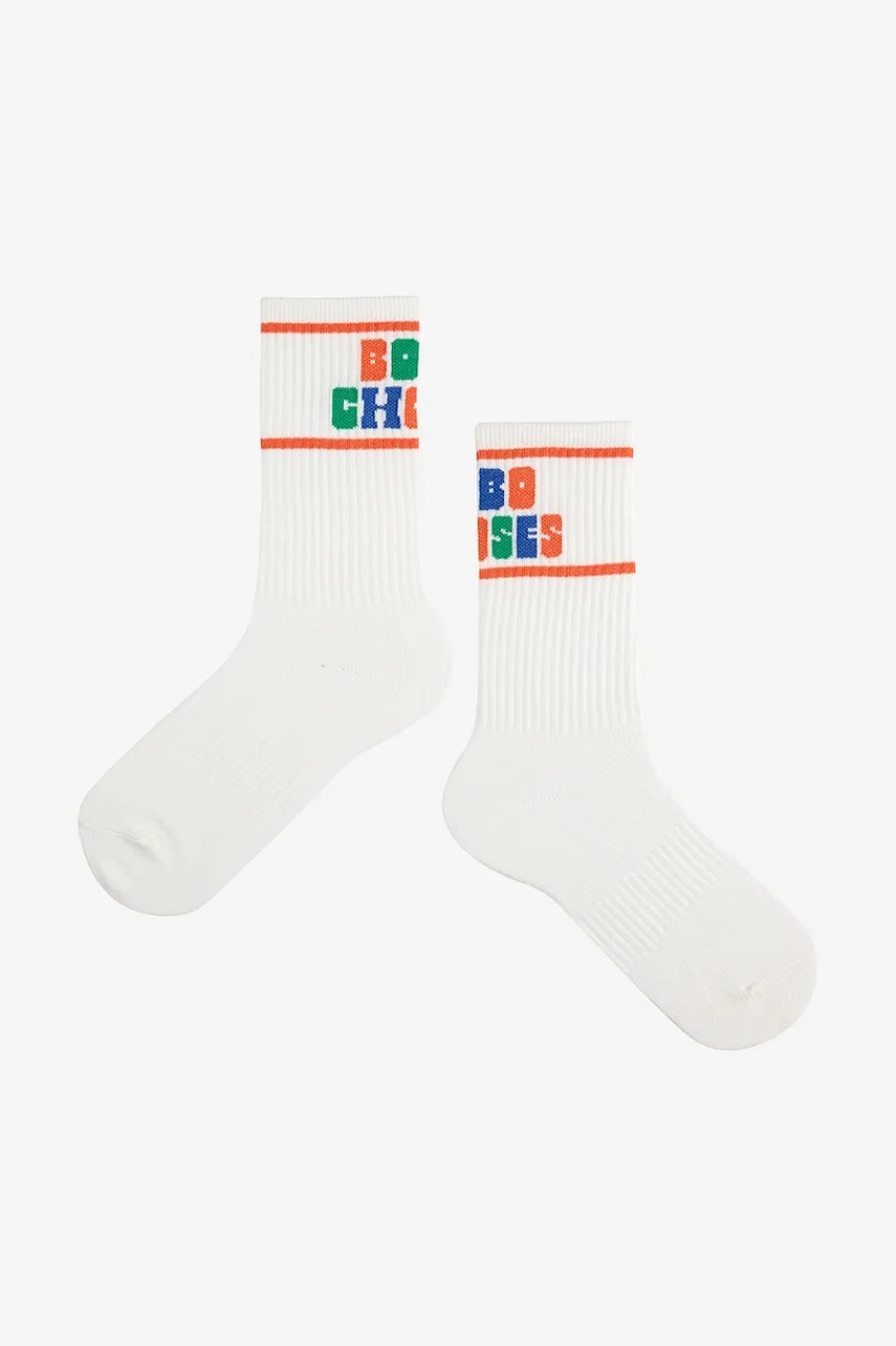 Bobo Choses sosete copii culoarea alb, 125AI035
