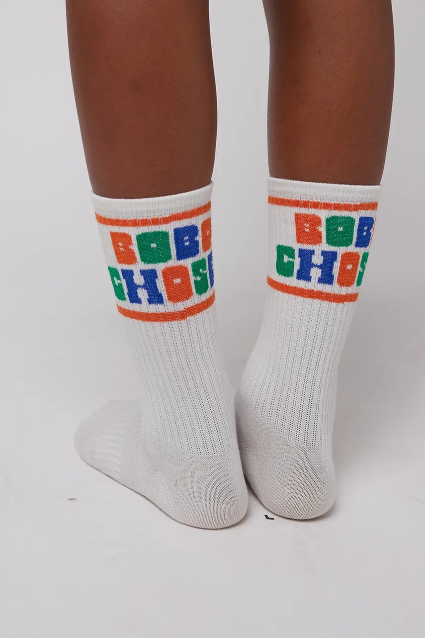 Bobo Choses gyerek zokni fehér, 125AI035 termék 2. képe