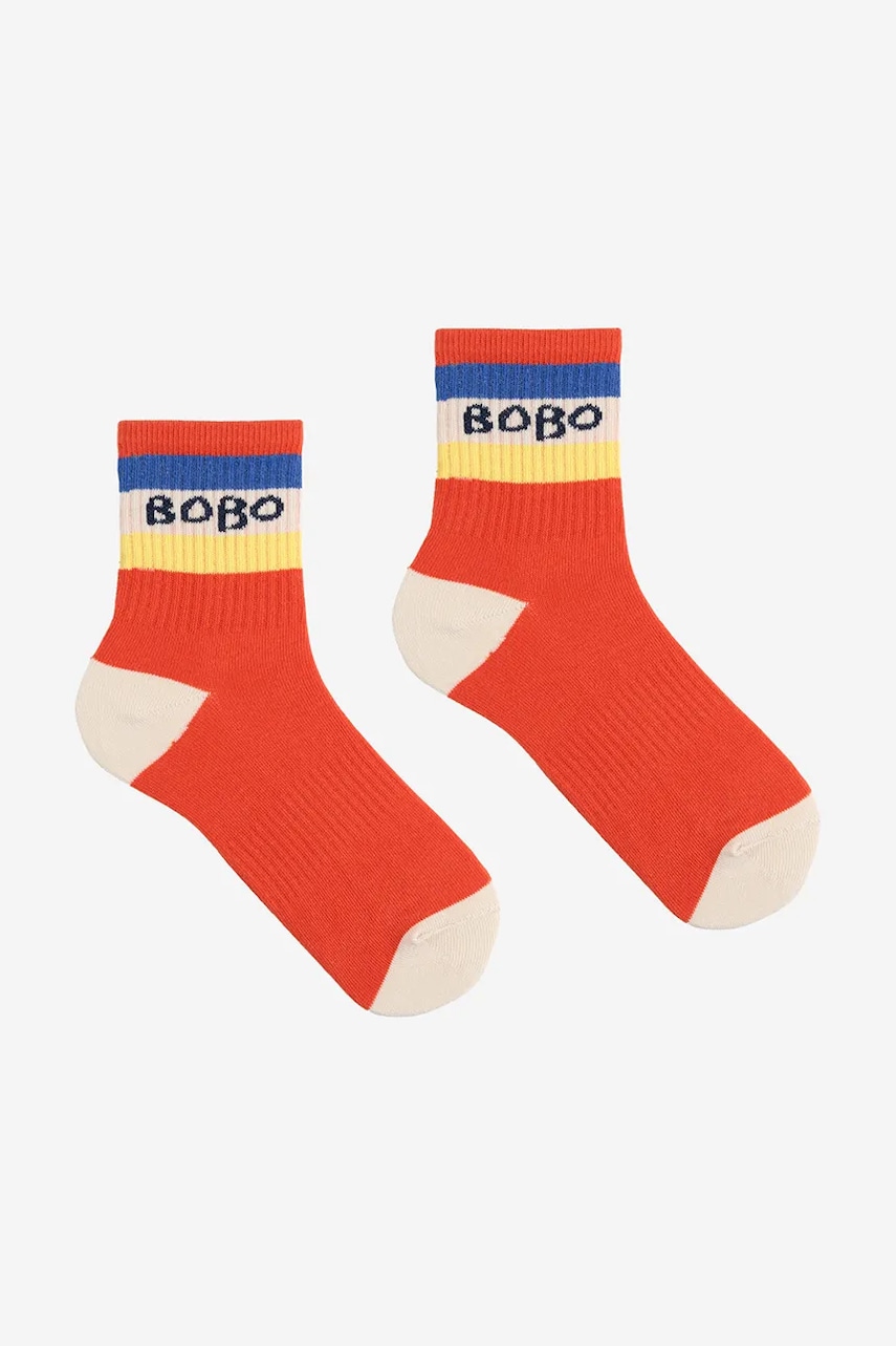 Bobo Choses sosete copii culoarea rosu, 125AI011 Bobo Choses sosete copii culoarea rosu, 125AI011