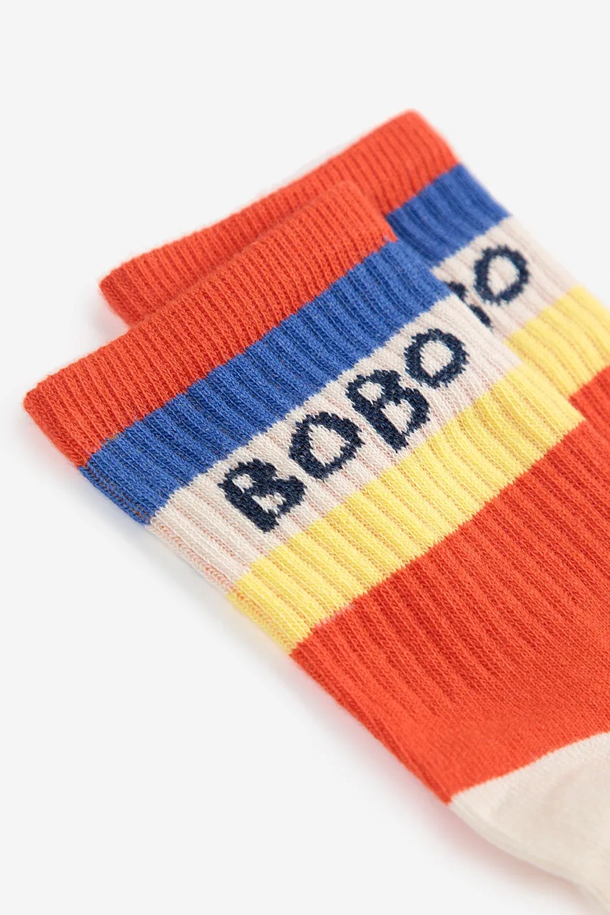 Детские носки Bobo Choses цвет красный 125AI011 Детские носки Bobo Choses цвет красный 125AI011