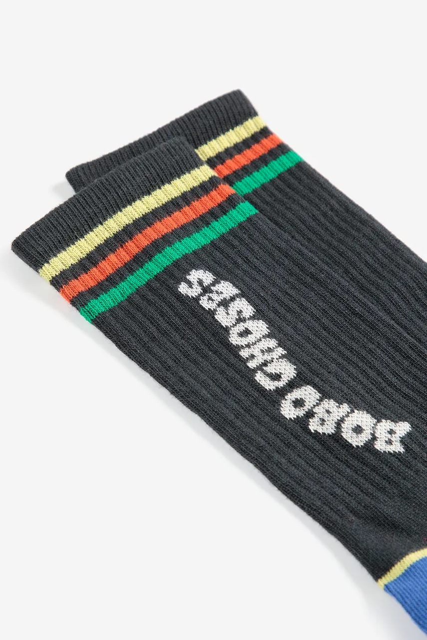 Дитячі шкарпетки Bobo Choses колір чорний 125AI004