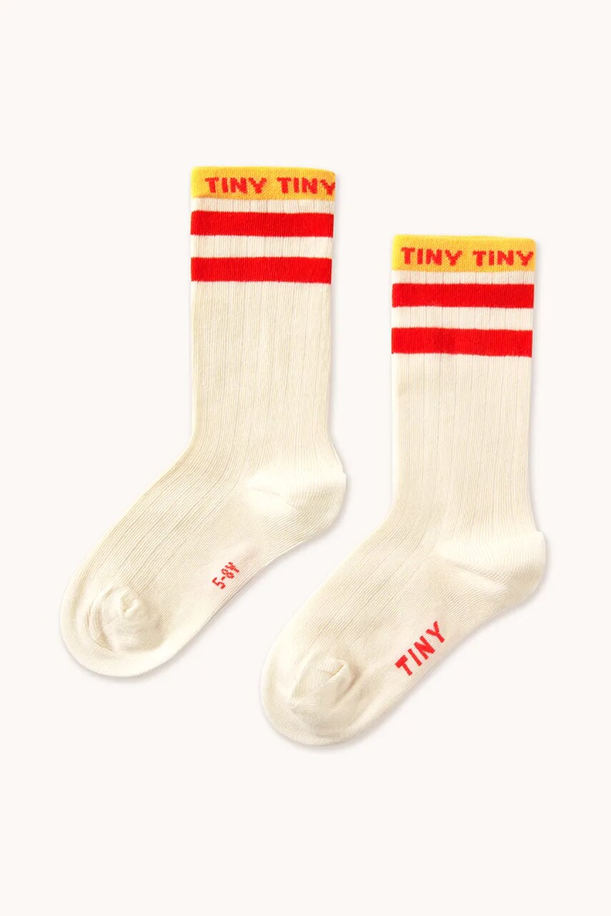 

Детски чорапи Tinycottons TINY MEDIUM HEIGHT SOCKS в оранжево SS25-457, Оранжев
