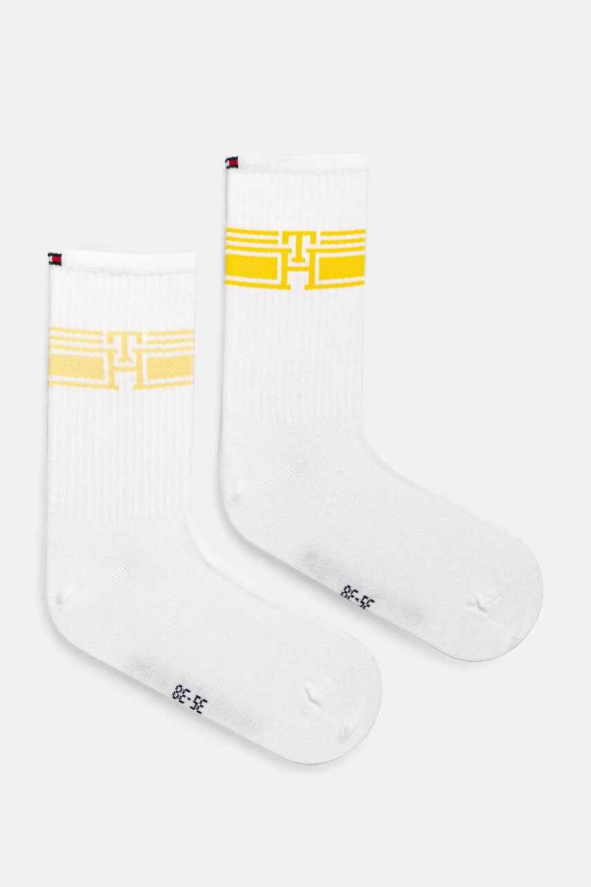 Levně Dětské ponožky Tommy Hilfiger 2-pack béžová barva, 701232710