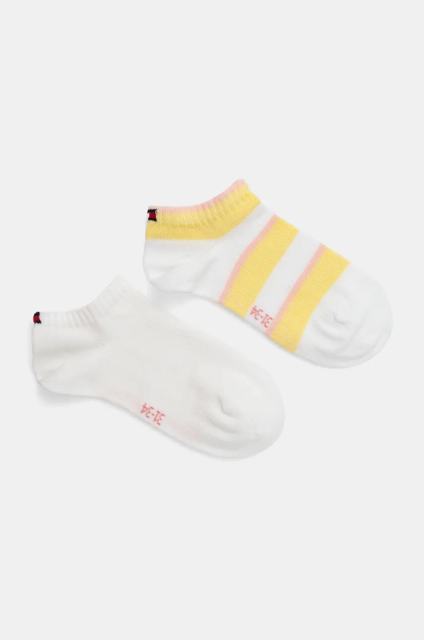 Levně Dětské ponožky Tommy Hilfiger 2-pack béžová barva, 701232716