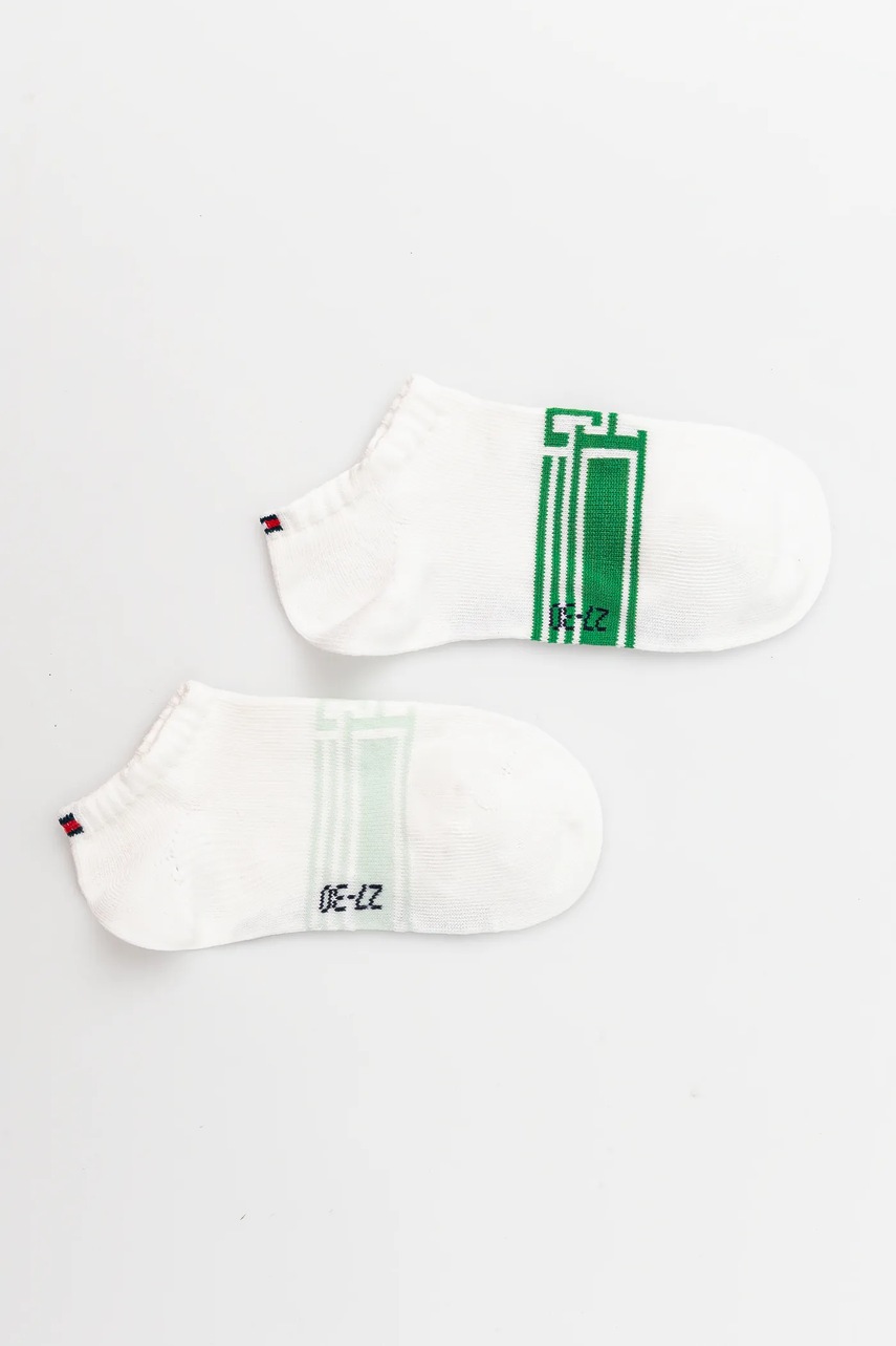 Levně Dětské ponožky Tommy Hilfiger 2-pack béžová barva, 701232717