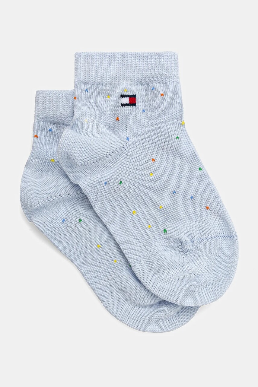 Levně Dětské ponožky Tommy Hilfiger 2-pack modrá barva, 701232720