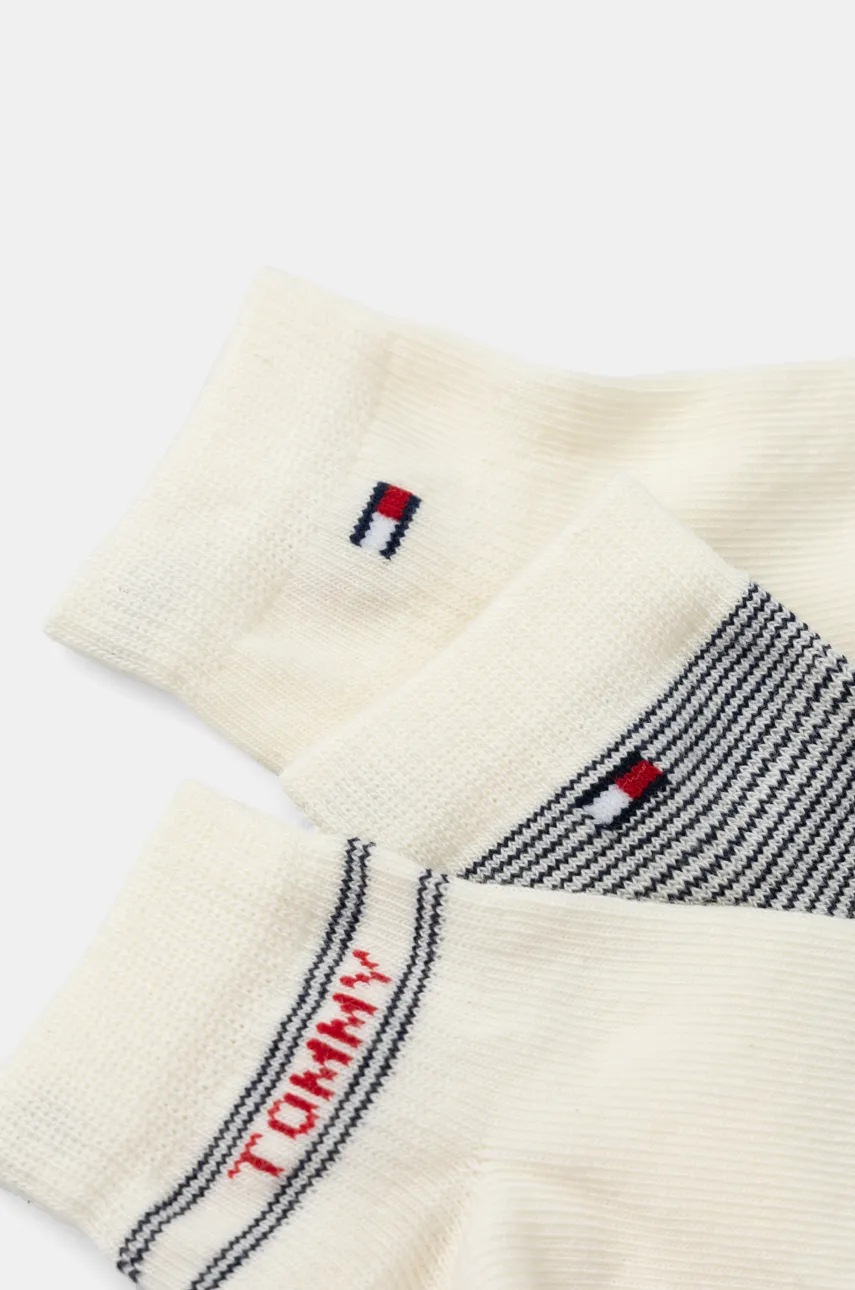Шкарпетки для немовлят Tommy Hilfiger 3-pack колір бежевий 701232722