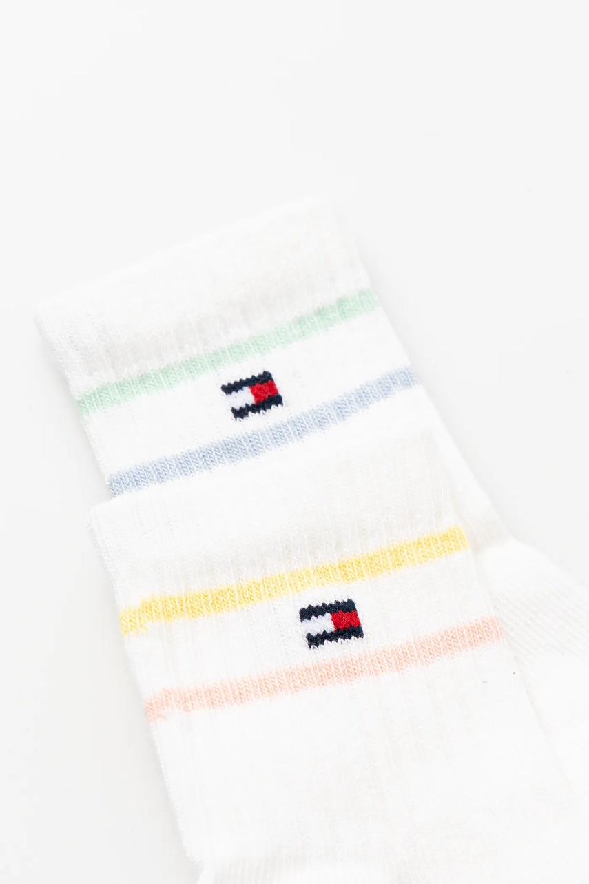 Дитячі шкарпетки Tommy Hilfiger 2-pack колір рожевий 701232723