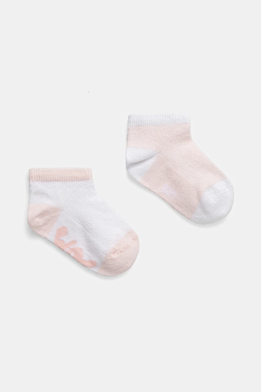 United Colors of Benetton sosete copii 2-pack culoarea alb, 6AO5F211F