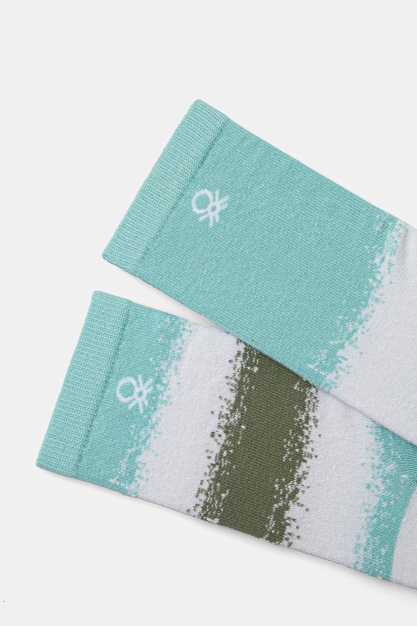 Носки United Colors of Benetton цвет бирюзовый 6AO307047