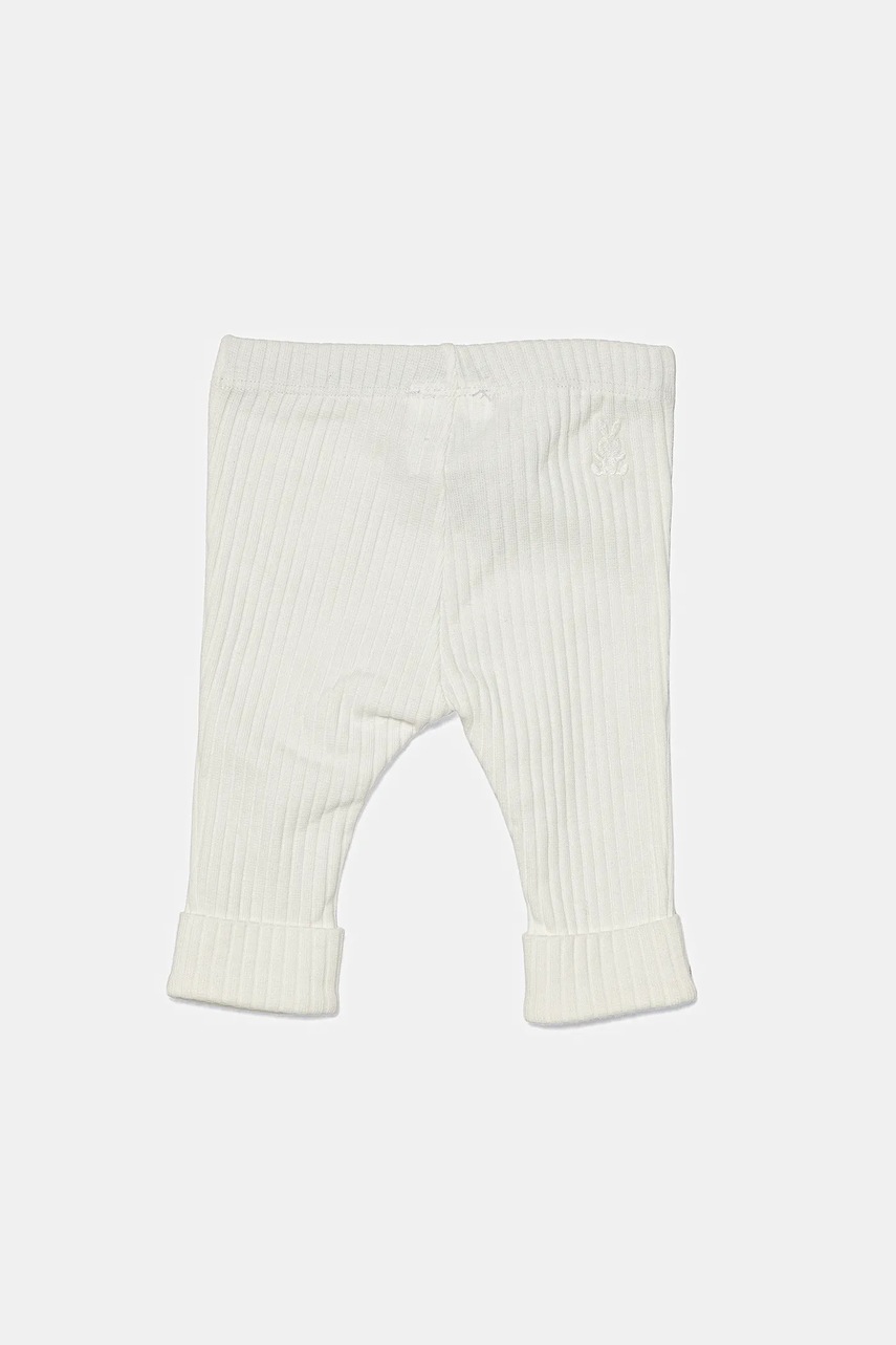Леггинсы для младенцев United Colors of Benetton цвет белый однотонные 3F1AAF026 Леггинсы для младенцев United Colors of Benetton цвет белый однотонные 3F1AAF026