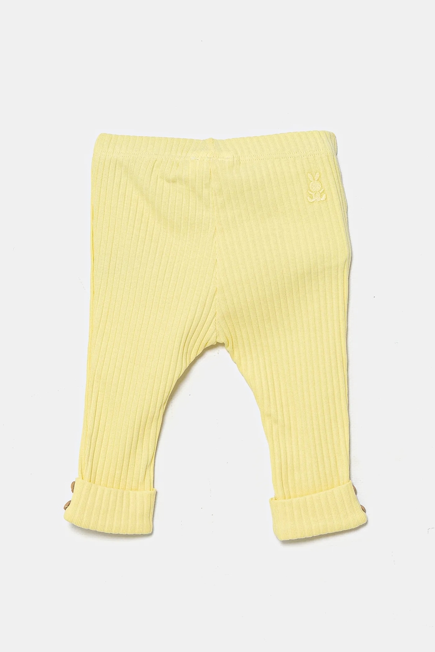 Леггинсы для младенцев United Colors of Benetton цвет жёлтый однотонные 3F1AAF026 Леггинсы для младенцев United Colors of Benetton цвет жёлтый однотонные 3F1AAF026