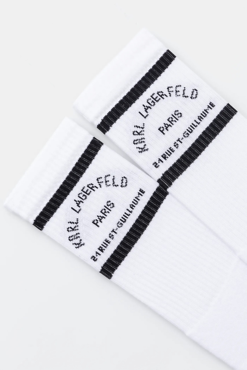 Носки Karl Lagerfeld мужские цвет белый 551101.805517 Носки Karl Lagerfeld мужские цвет белый 551101.805517