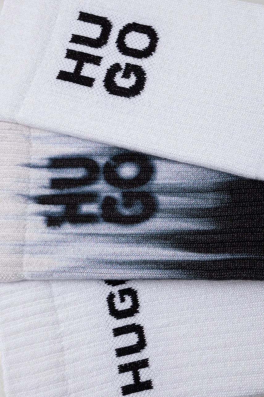 Носки HUGO 3 шт мужские цвет белый 50531488 Носки HUGO 3 шт мужские цвет белый 50531488