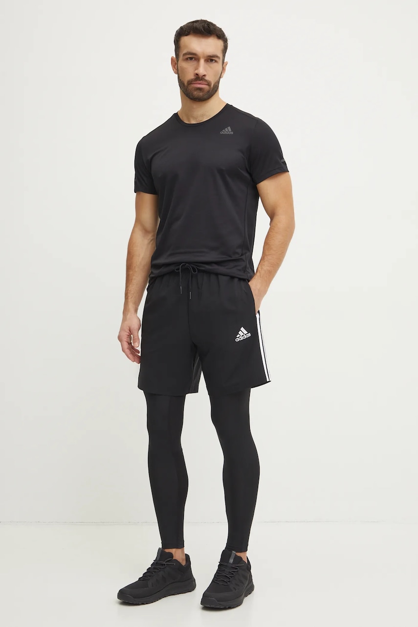 Тренировочные леггинсы adidas Performance Techfit цвет чёрный однотонные JN7352 Тренировочные леггинсы adidas Performance Techfit цвет чёрный однотонные JN7352