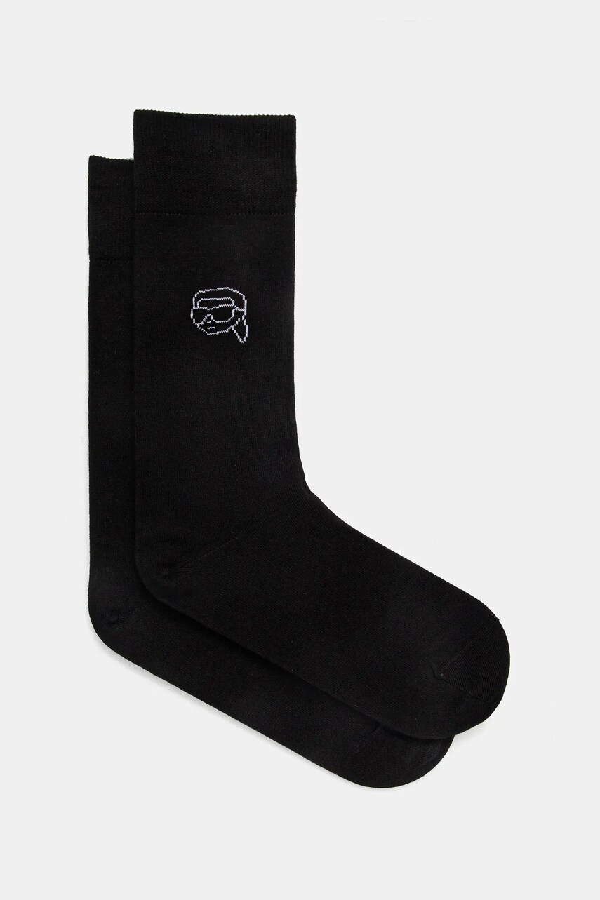 Karl Lagerfeld sosete barbati, culoarea negru, 552102.805512