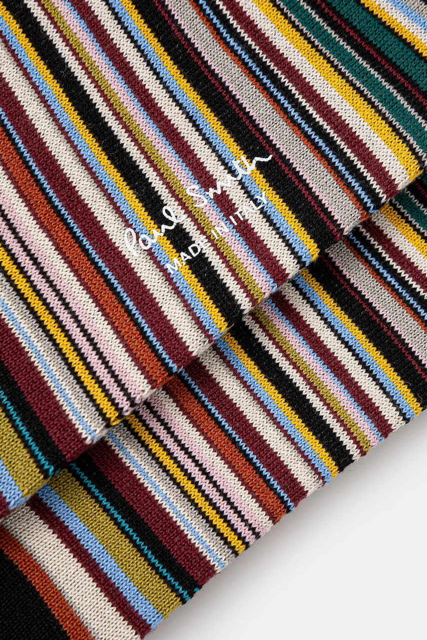 Носки Paul Smith мужские цвет чёрный M1A-380CI-JMSTRP Носки Paul Smith мужские цвет чёрный M1A-380CI-JMSTRP