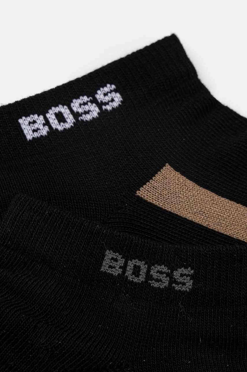 Носки BOSS 2 шт мужские цвет чёрный 50537545 Носки BOSS 2 шт мужские цвет чёрный 50537545