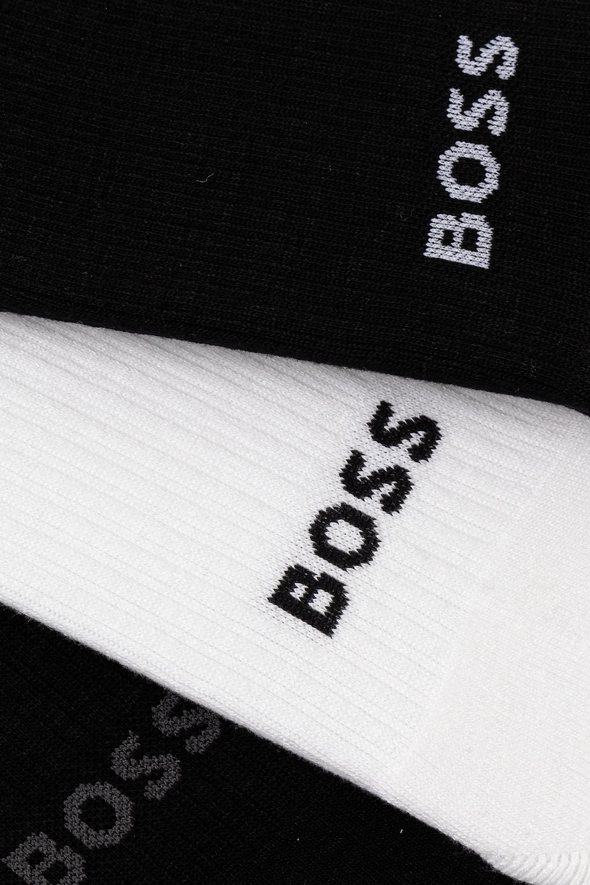 Носки BOSS 3 шт мужские цвет белый 50537551 Носки BOSS 3 шт мужские цвет белый 50537551