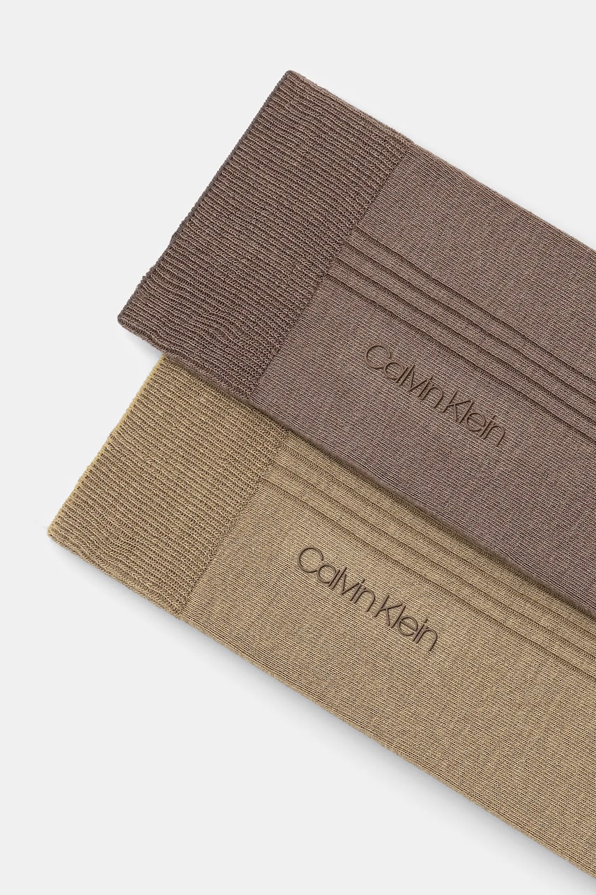 Носки Calvin Klein 2 шт мужские цвет зелёный 701232089 Носки Calvin Klein 2 шт мужские цвет зелёный 701232089