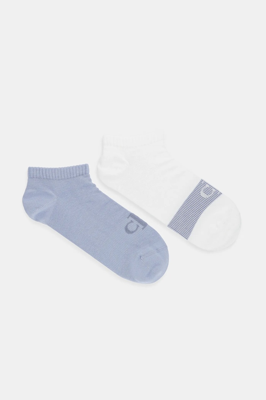 Levně Ponožky Calvin Klein Jeans 2-pack pánské, modrá barva, 701231393