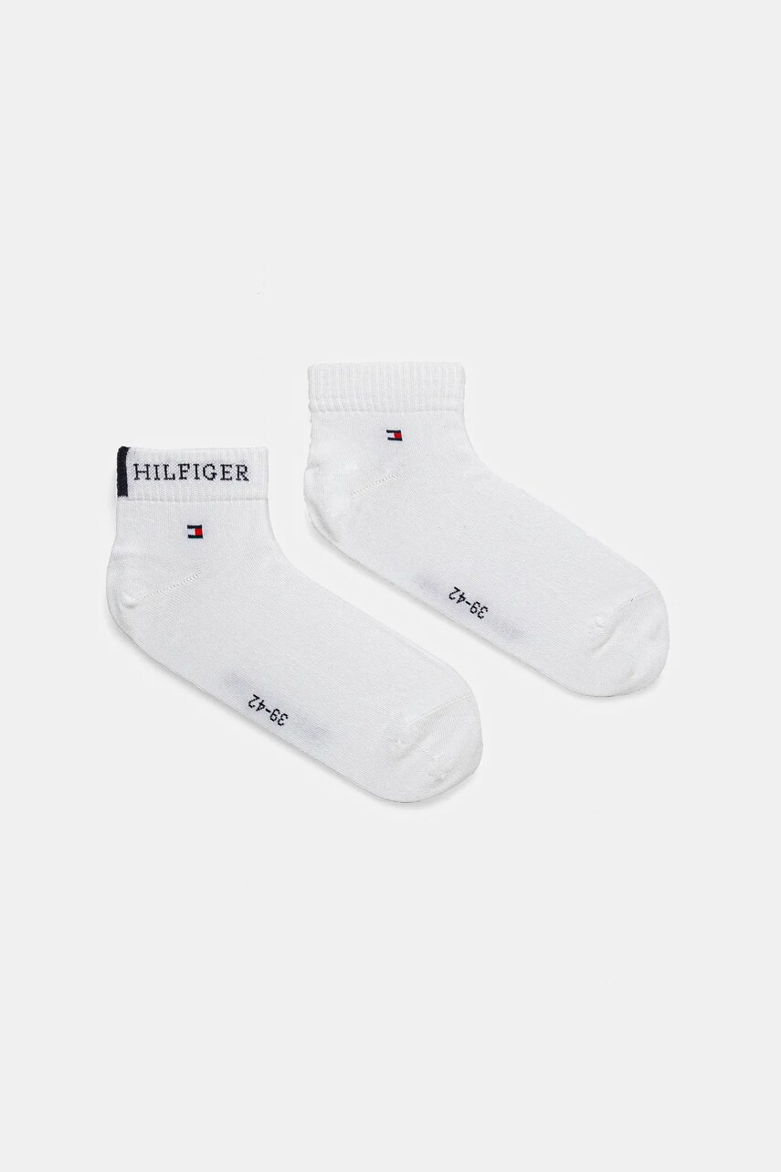Levně Ponožky Tommy Hilfiger 2-pack pánské, béžová barva, 701232466
